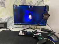 Игровой ПК + монитор 165 Гц + клавиатура, мышь — готов к играм!