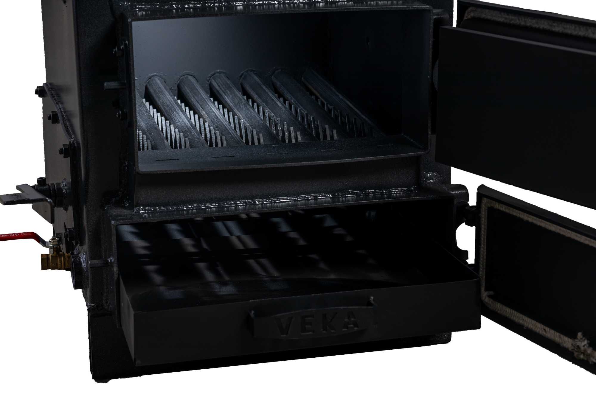 Котел  длительного горения VEKA 20 кВт с очисными колосниками