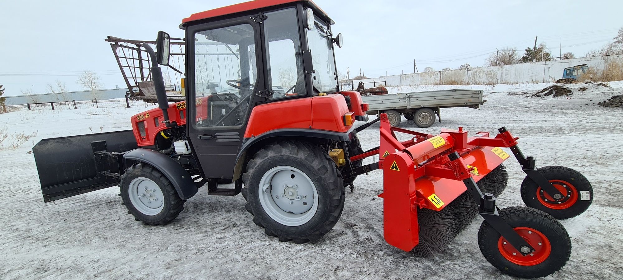 Щетка коммунальная для МТЗ-320, Т-25