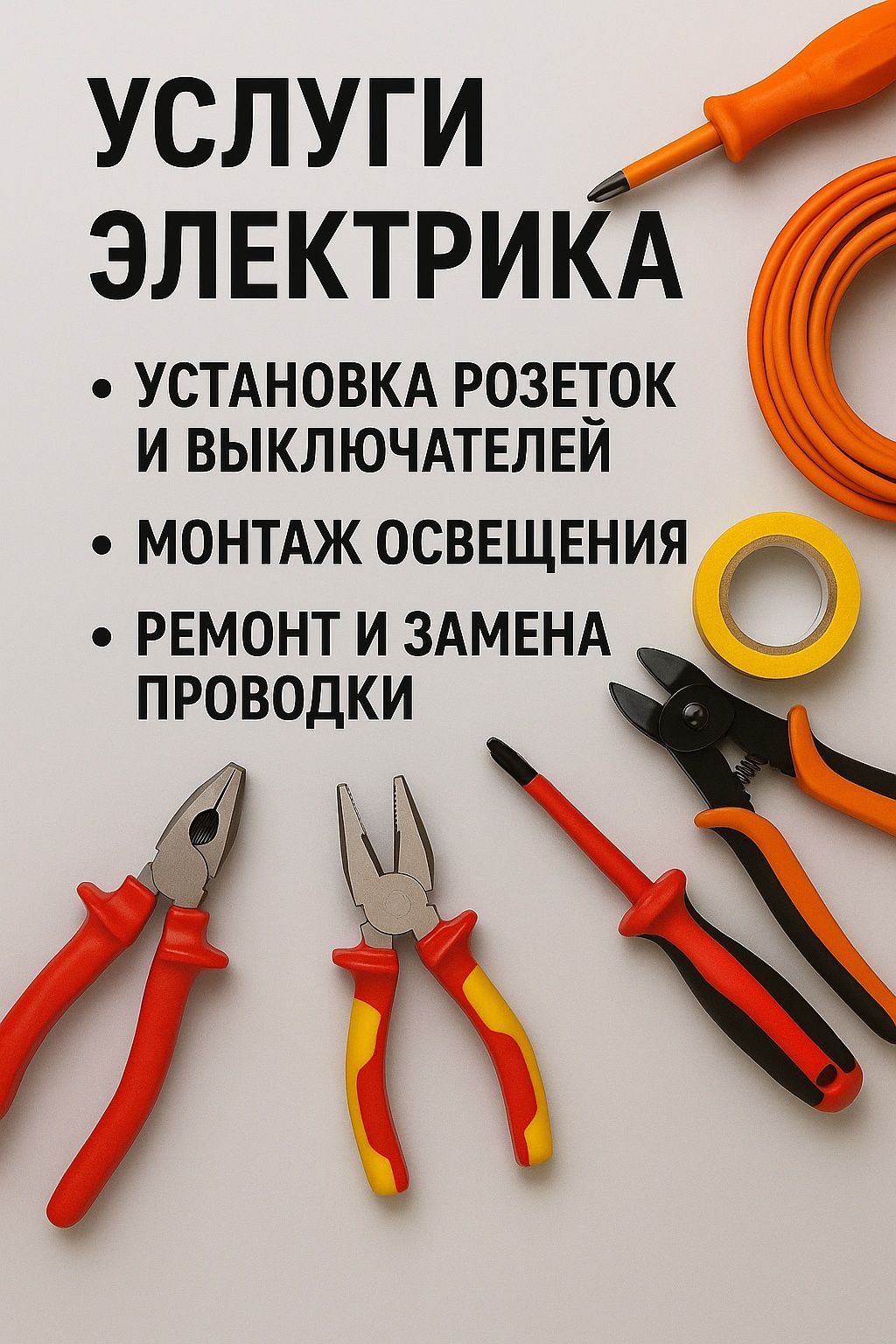 Услуги электрика