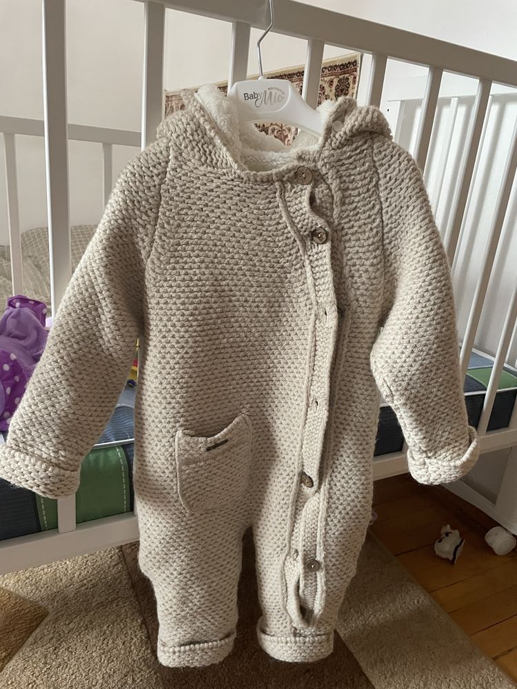 Комбинезон НОВЫЙ Турция шерстяной (Baby Mio)