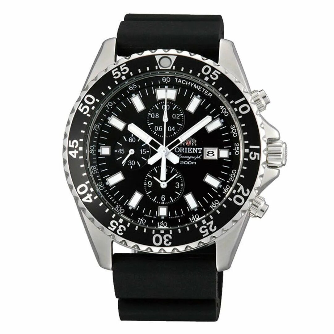 ORIENT CAPTAIN. 200M.Дайверы с хронометром от orient.