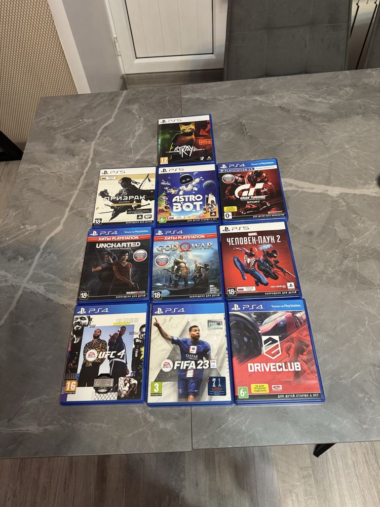 Диски на ps4 ps5