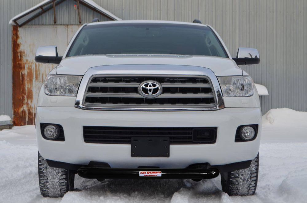 Защита бампера на Toyota sequoia tundra hilux