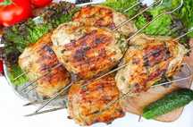 Мощный Маринованный шашлык из бедра курицы