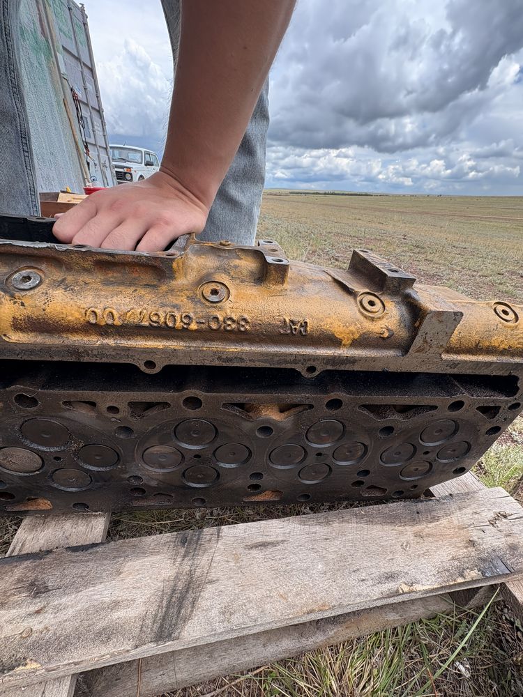 ГБЦ Головка блока цилиндров CAT C9 мотор Caterpillar