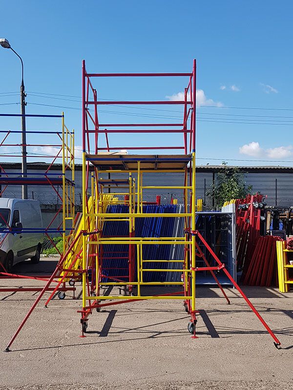 ВЫШКА ТУРА АРЕНДА без залога, доставка, ЛЕСА строительные на колесах