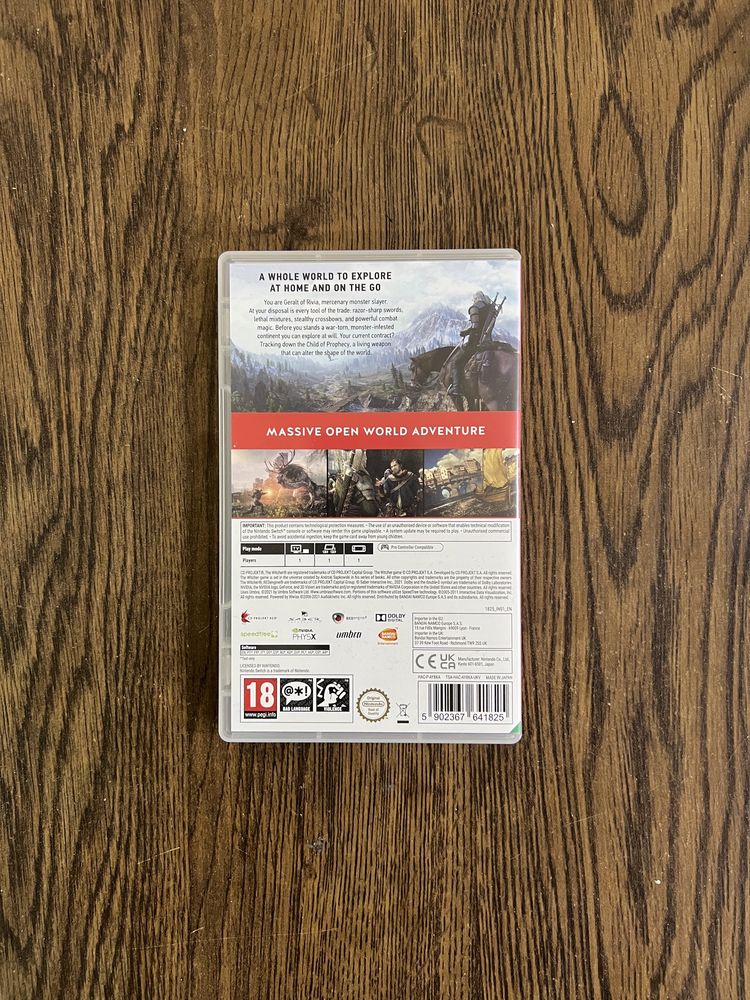 The Witcher 3 Nintendo Switch / Ведьмак 3 Дикая Охота свитч