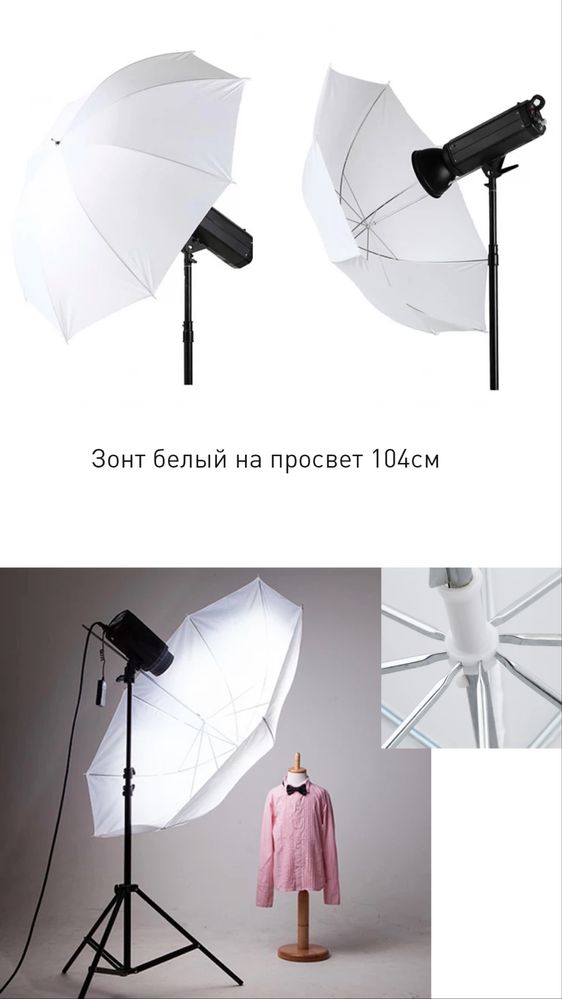 Продам отражатель, зонты Jinbei, октобокс NiceFoto! Торг!