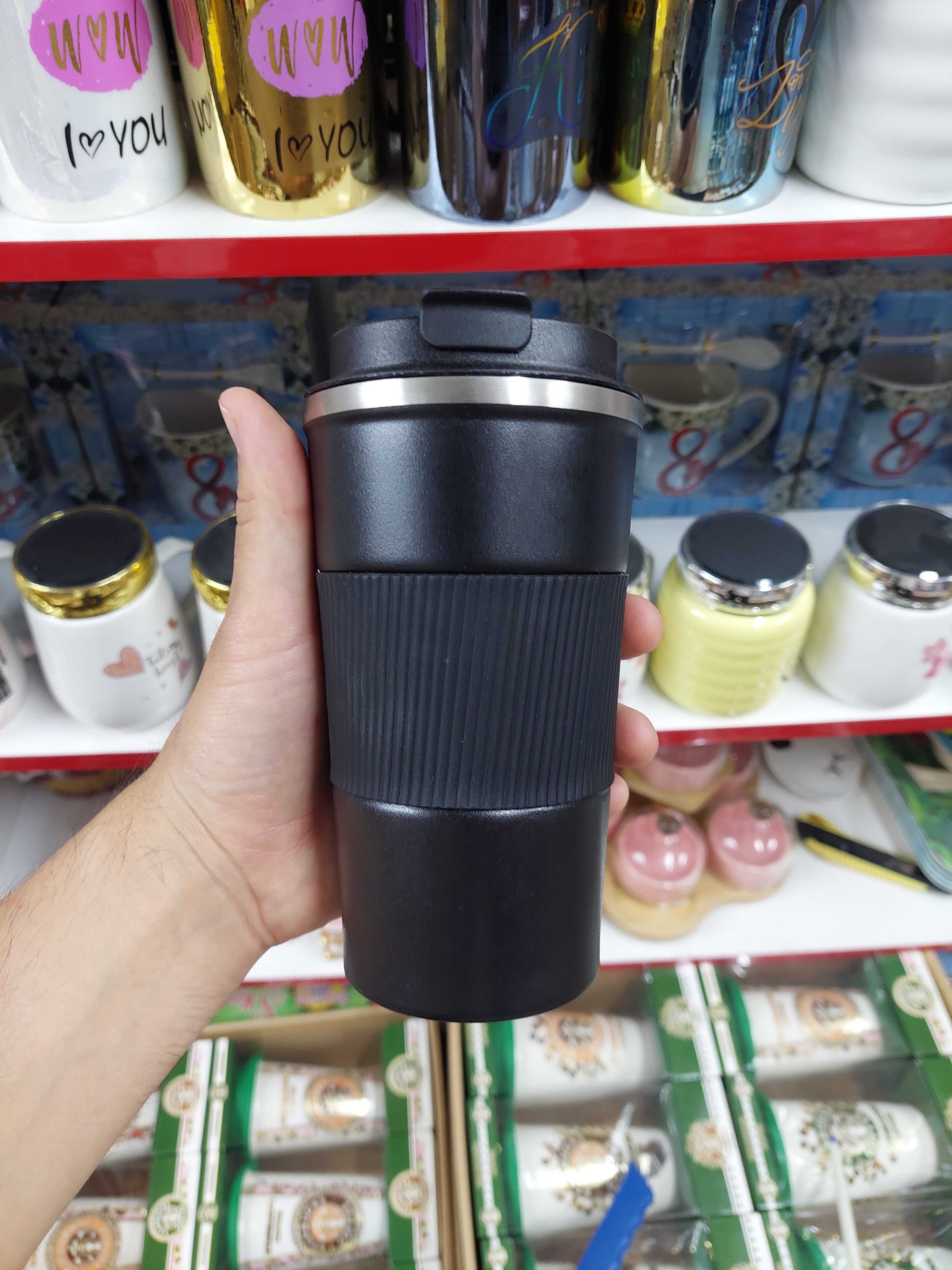 ОПТОМ: Термостакан "Coffee" 510мл (Брендирование) с Доставкой по РК