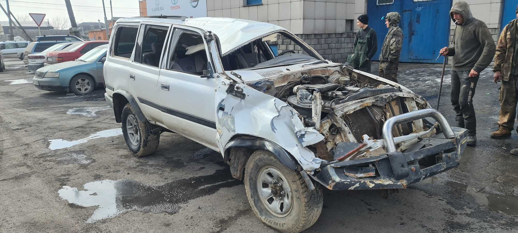 Toyota land cruiser 80 по запчастям