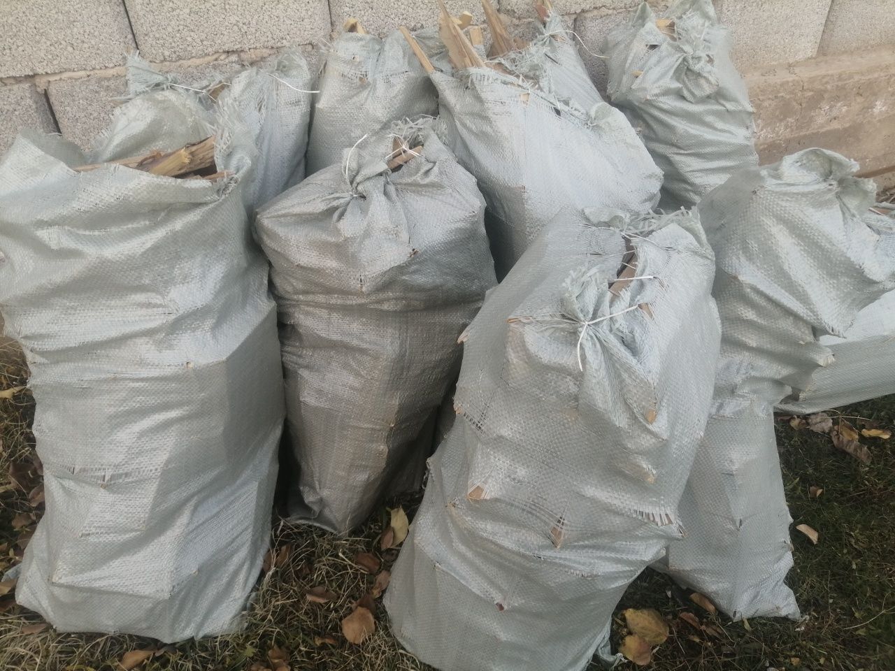 Дрова, Отын, 50 килограм капталган, кургак таза отын