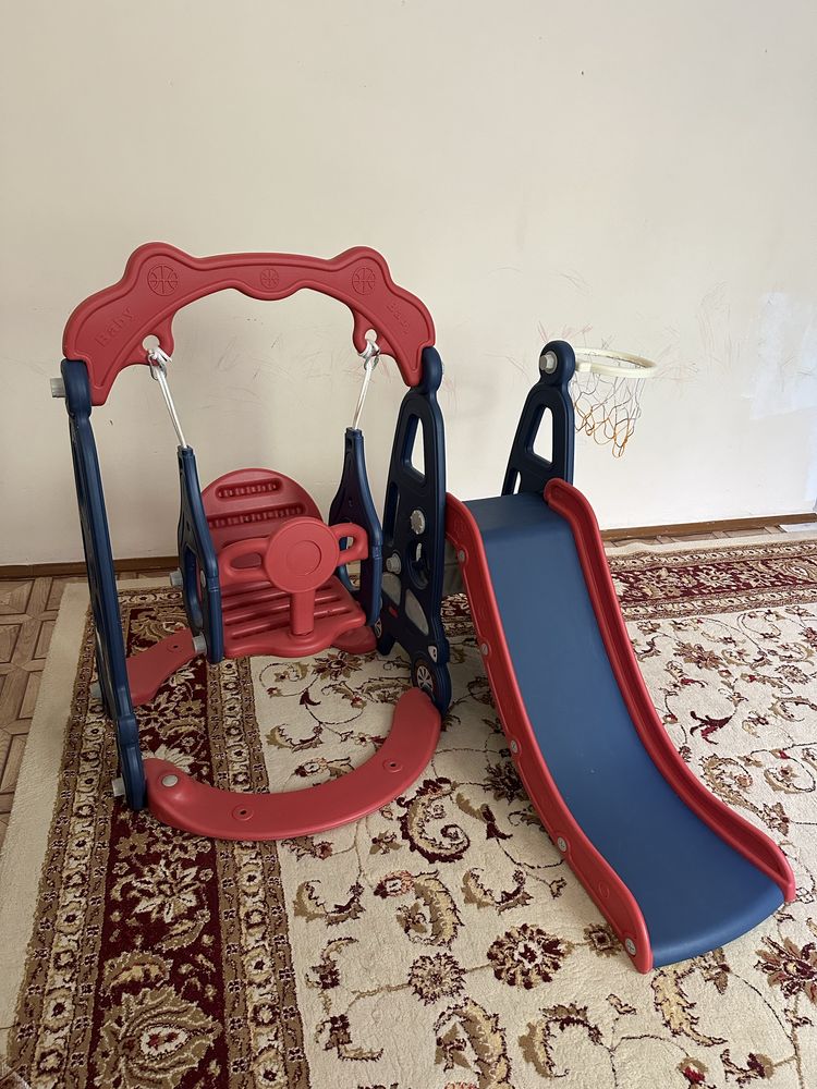 Игровой комплекс (горка + качели)