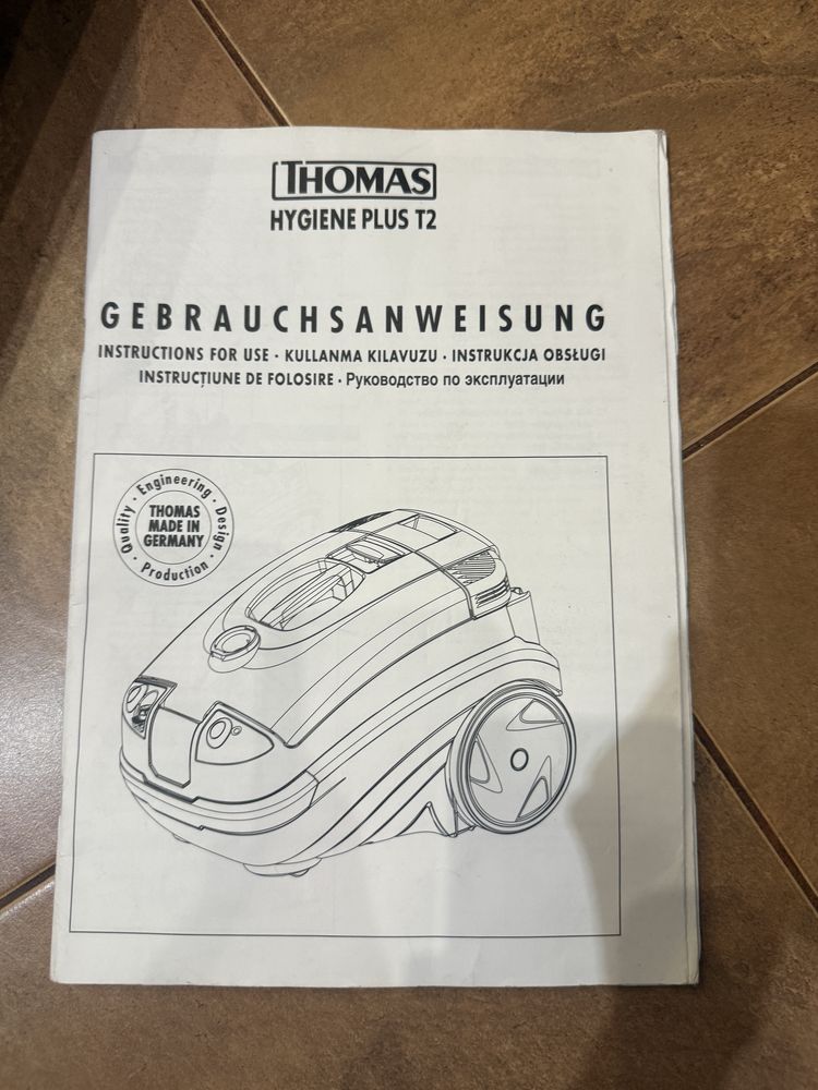 моющий пылесос Thomas