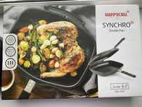 Сковорода гриль Happycall Synchro Double Pan