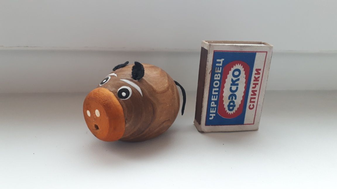 Статуэтки Лисёнок и Свинка