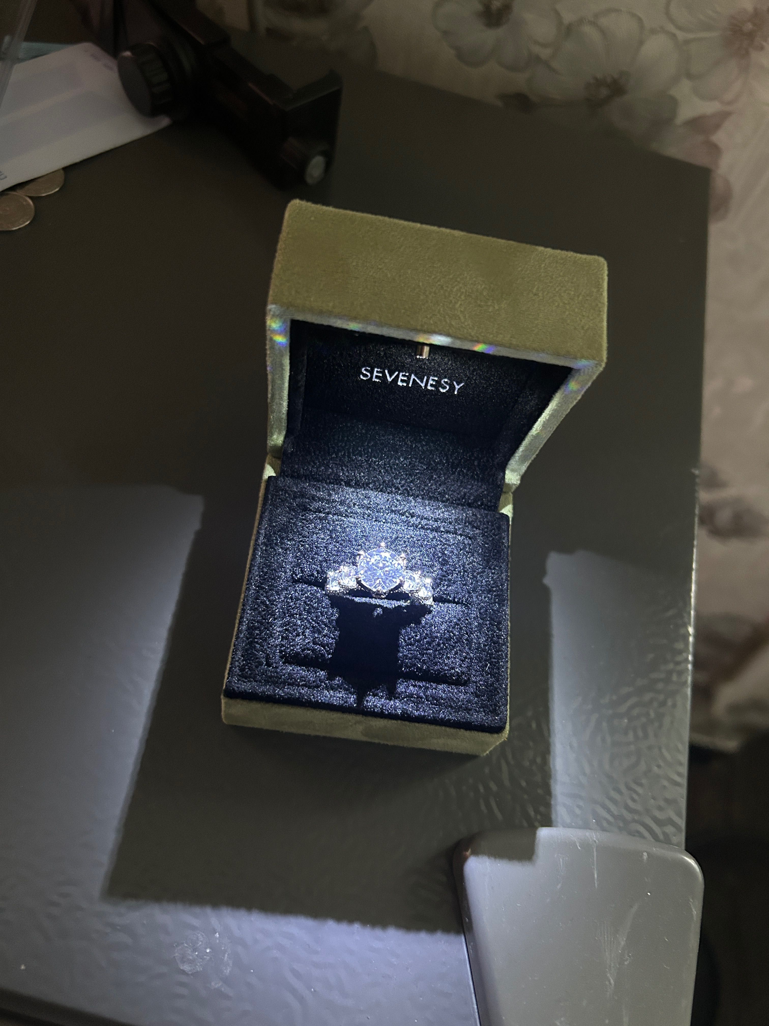 Продам новое серебряное кольцо “sevenesy”