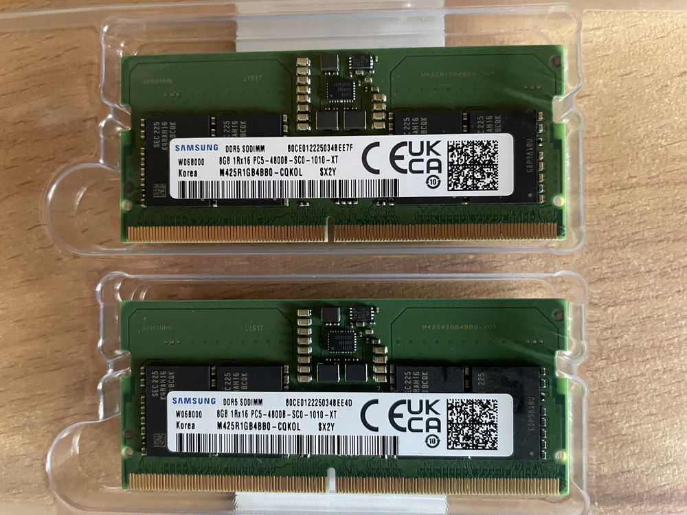 Оперативная память  для ноутбука SODIMM DDR5