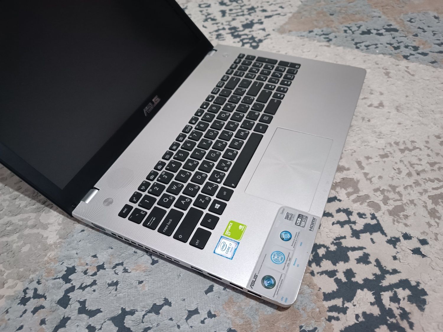 Мощный, Игровой core i7 с SSD, Full HD ноутбук Asus