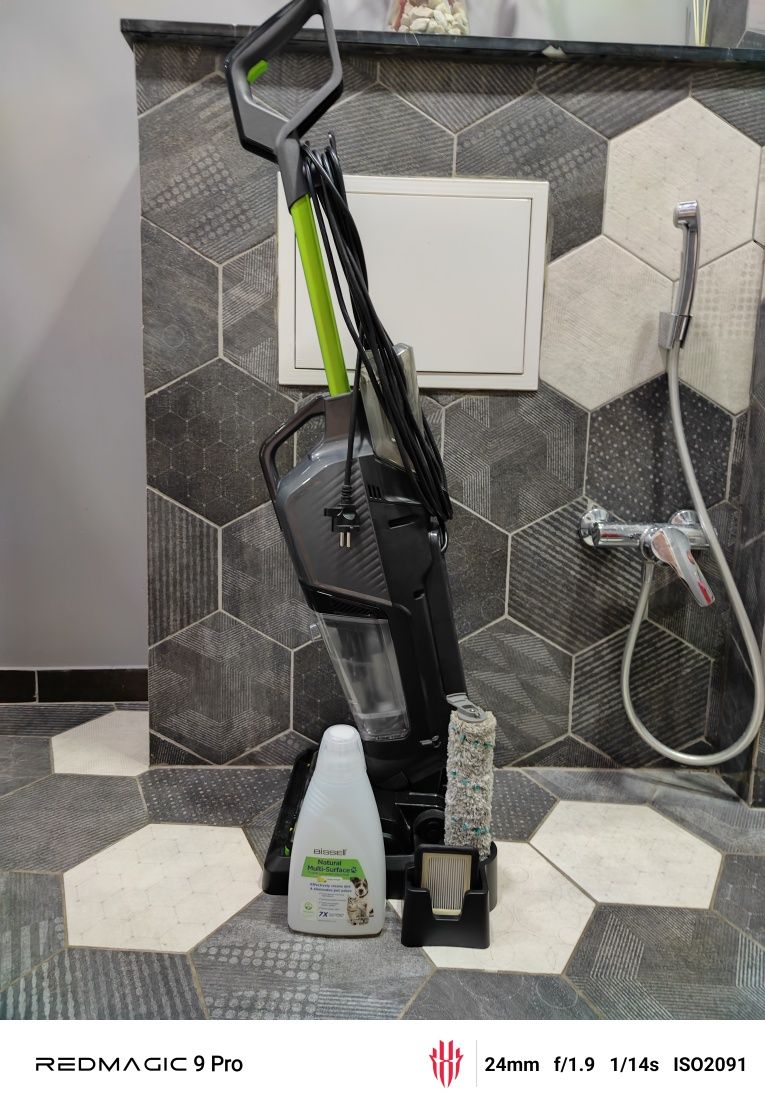 Пылесос Bissell CrossWave HydroSteam Pet - как новый, забирай в Алматы