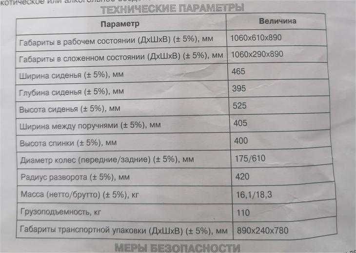 Кресло-коляска для инвалидов H 007(18 дюймов) Армед