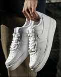 Белые Nike Air Force 1 Унисекс