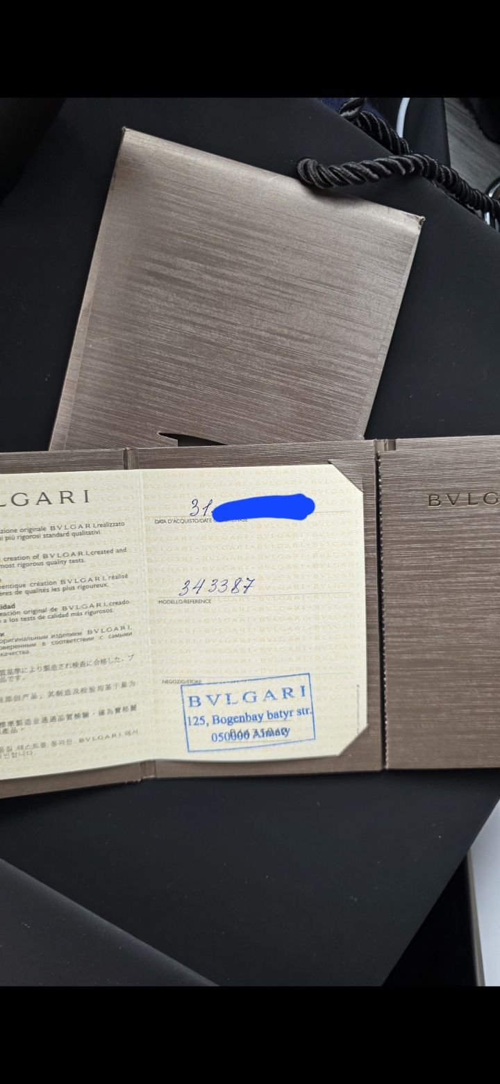 Колье Bulgari оригинал