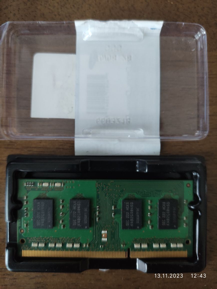 Продам оперативную память samsung 2 ГБ DDR3