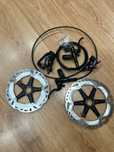 Тормоза Shimano XT.