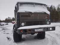 Камаз трех мастовый