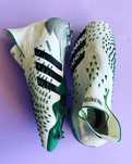 бутсы Adidas Predator Freak+ FG белые