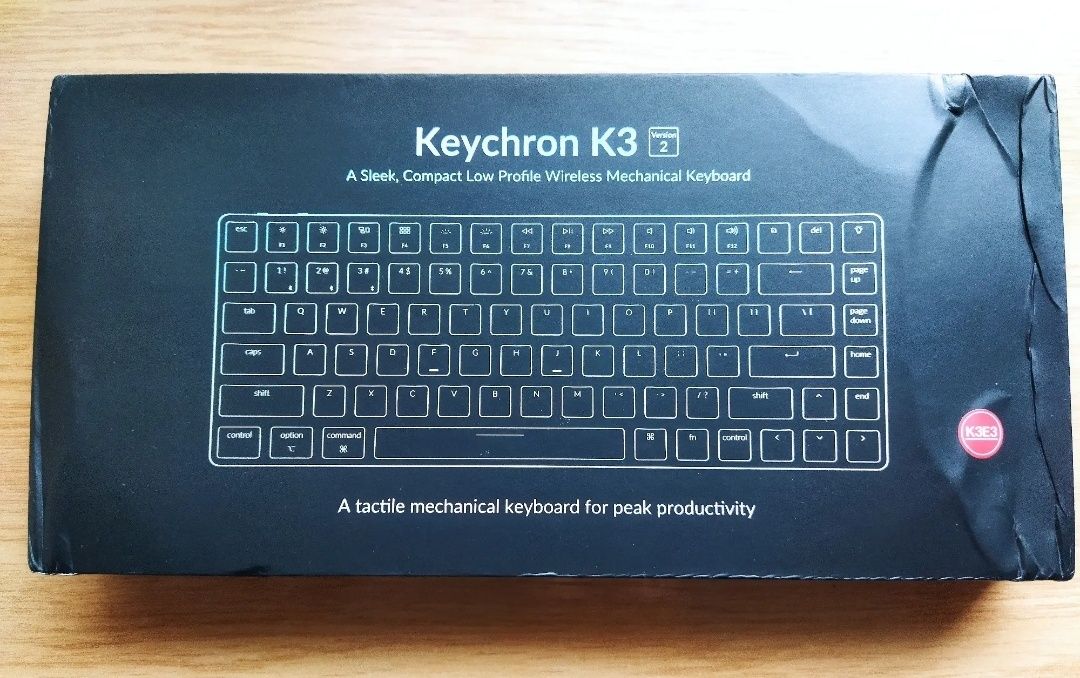 Низкопрофильная механическая клавиатура Keychron K3