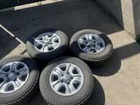 Продам Диски R17 с резиной . Land Cruiser 100.