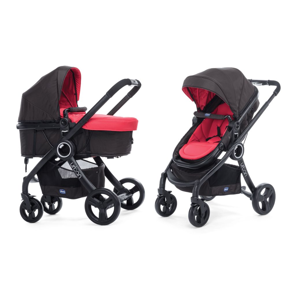 коляска chicco 2 в 1 в отличном  состоянии