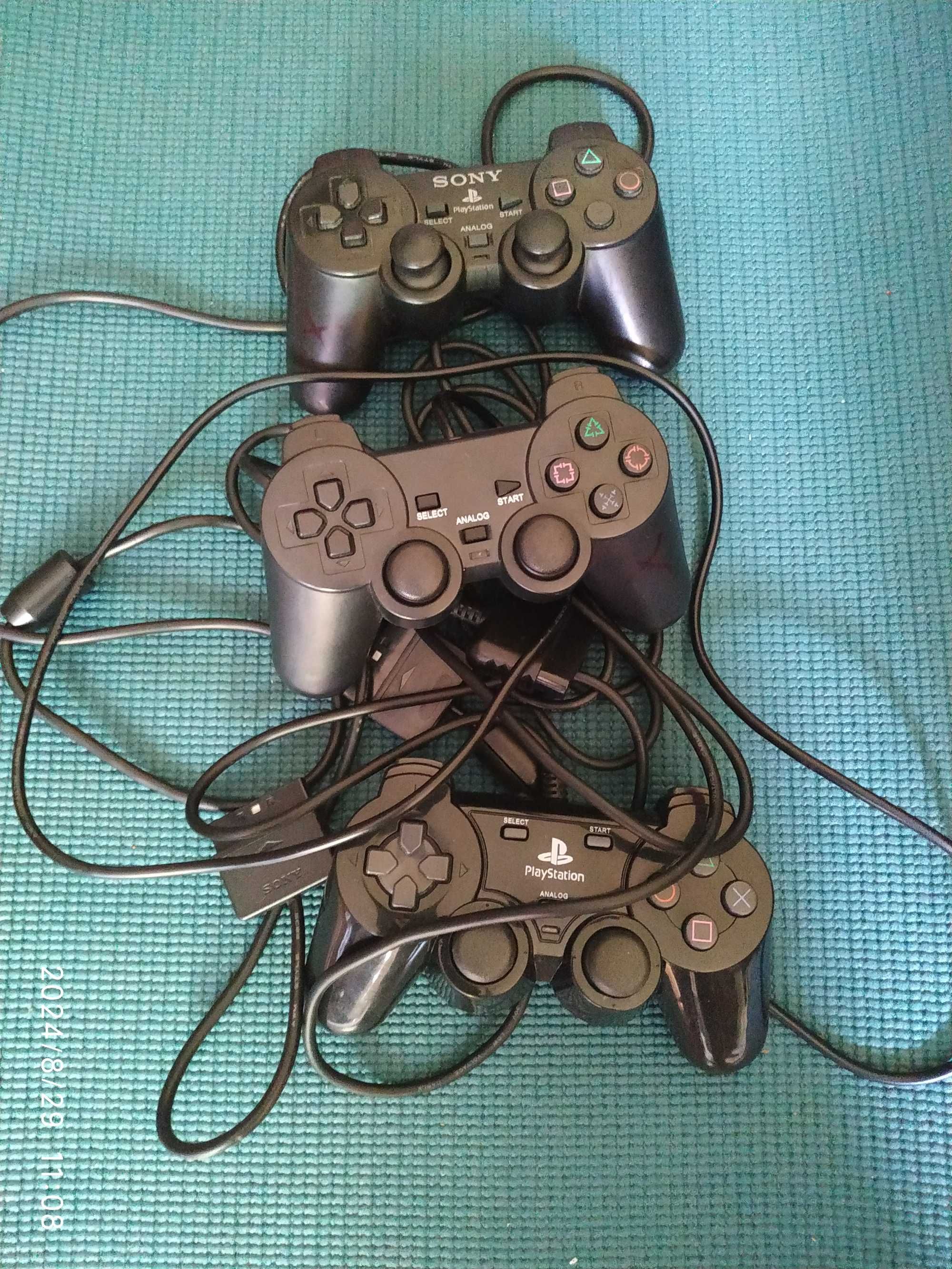 джойстик на запчасти сони пс2 sony playstation PS