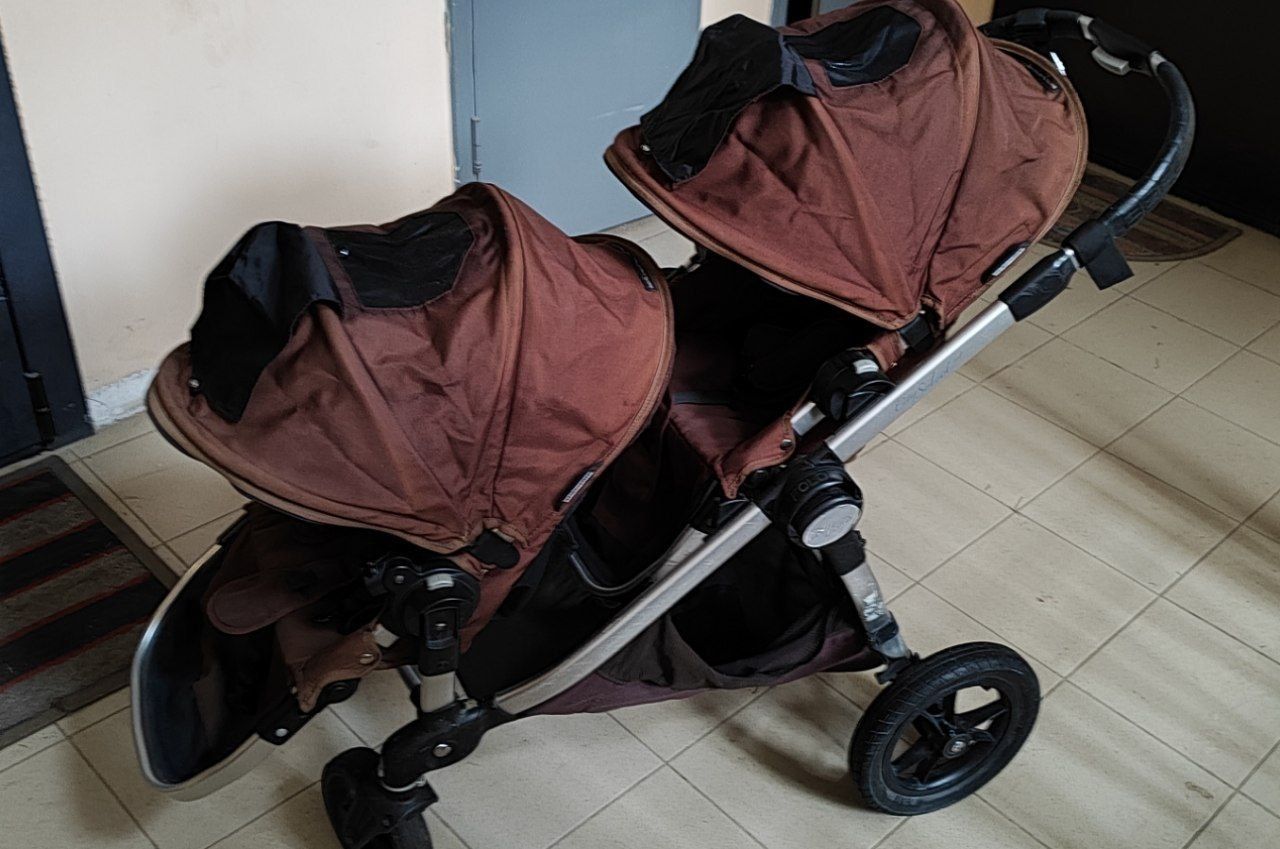 Бала арбасы коляска для погодок Baby jogger США