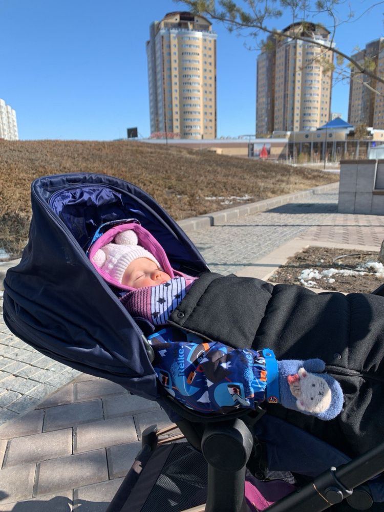 Коляска (шасси+прогулочный блок+зимний конверт!) Cybex Priam 3