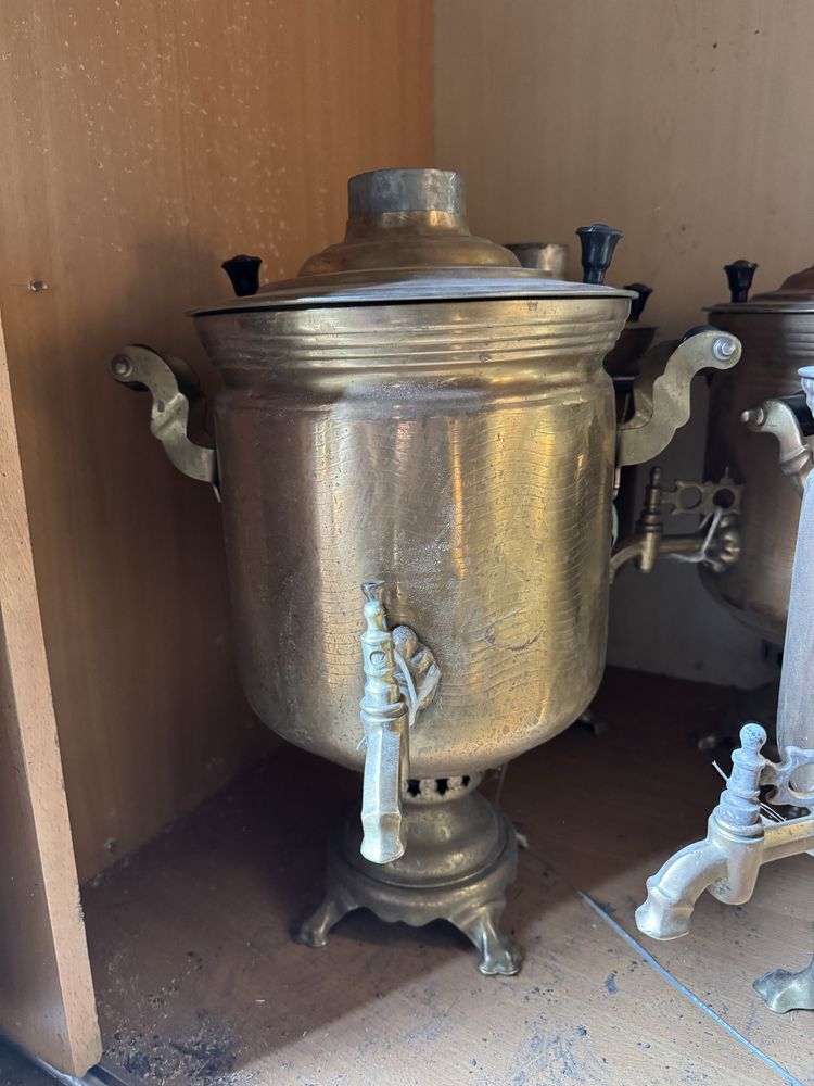 Самовар советский латунь