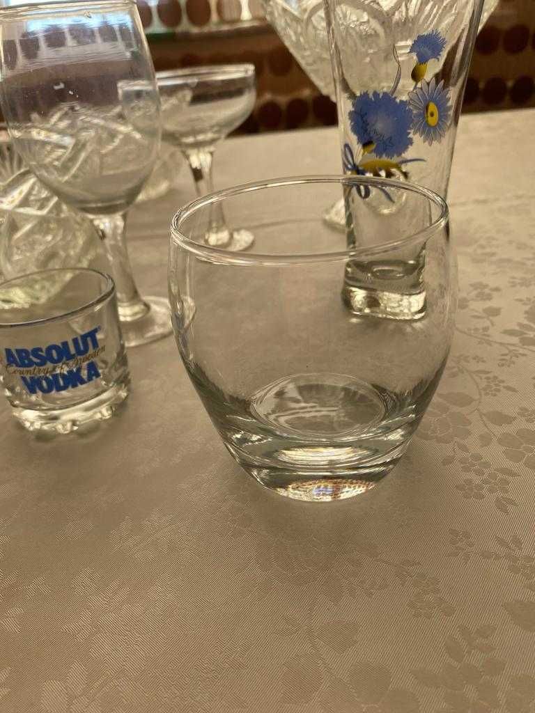 Продам посуду, вазы, фужеры, рюмки