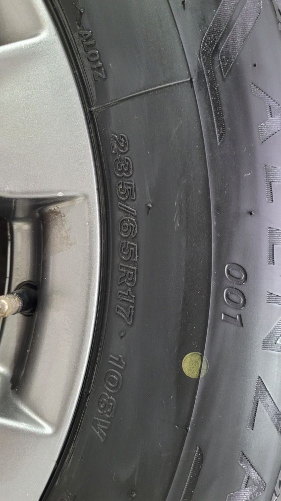 Шины с дисками Bridgestone Alenza 235/65 r17