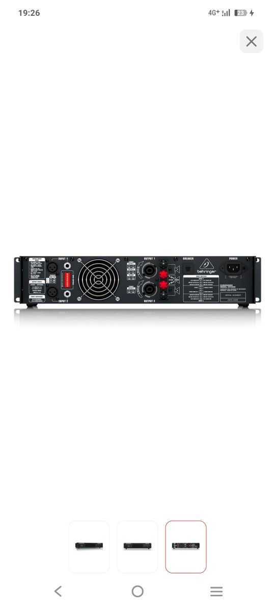 Behringer ep4000