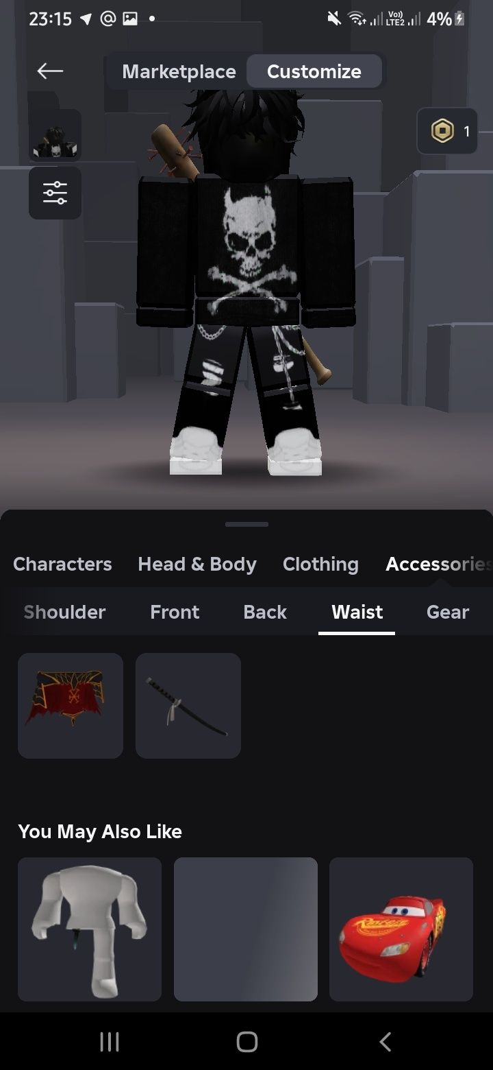 Аккаунт roblox жирный