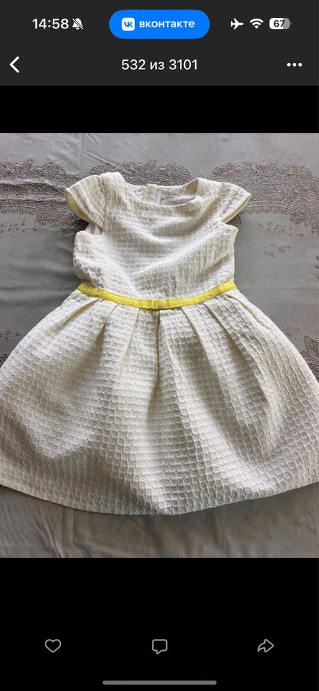 Платье шорты, кофты  zara 2-9 лет