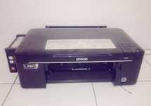 Цветной струйный принтер Epson L200 заправлен