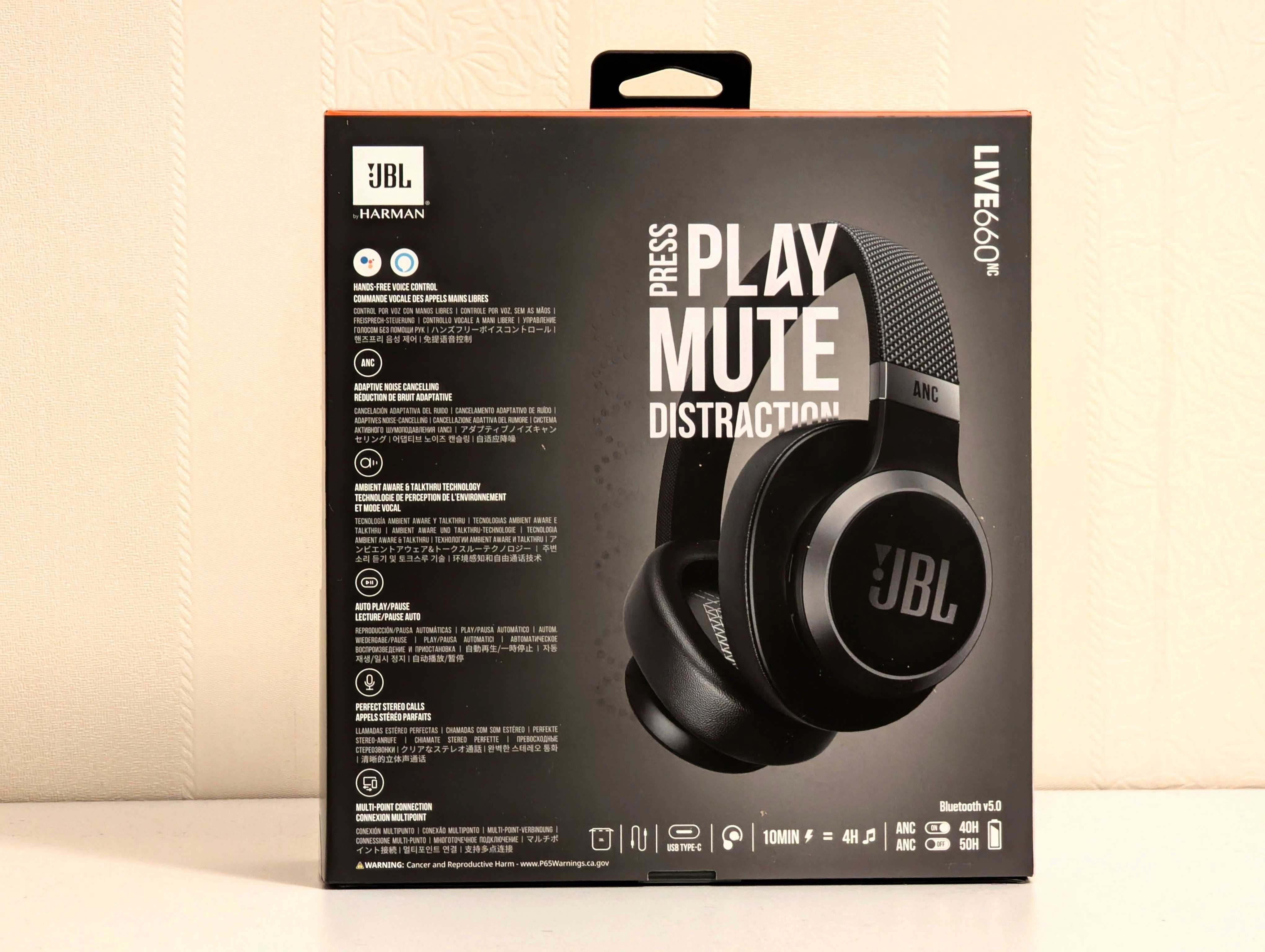 Наушники JBL Live 660NC