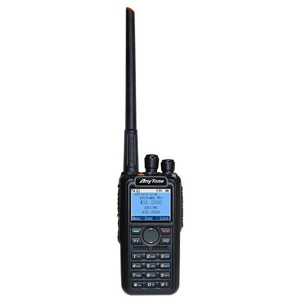 Рация портативная AnyTone AT-D868UV

 136 - 174 МГц, 400 - 480 DMR