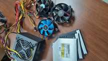 Блок питания, hdd, видеокарты, куллер, оперативная память