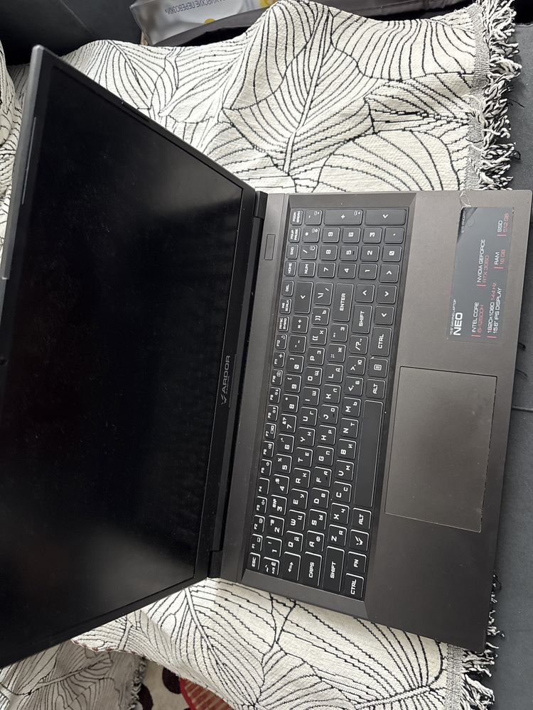 ноутбук ardor gaming neo 15 201