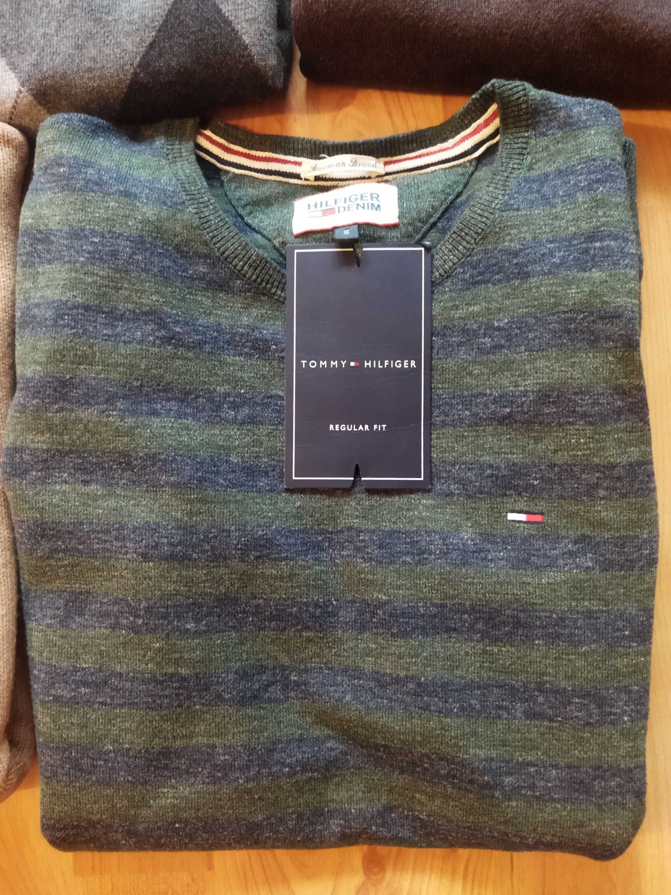 Свитера-пуловеры Tommy Hilfiger (США),оригинал,новые,р-ры 46,48 и 50