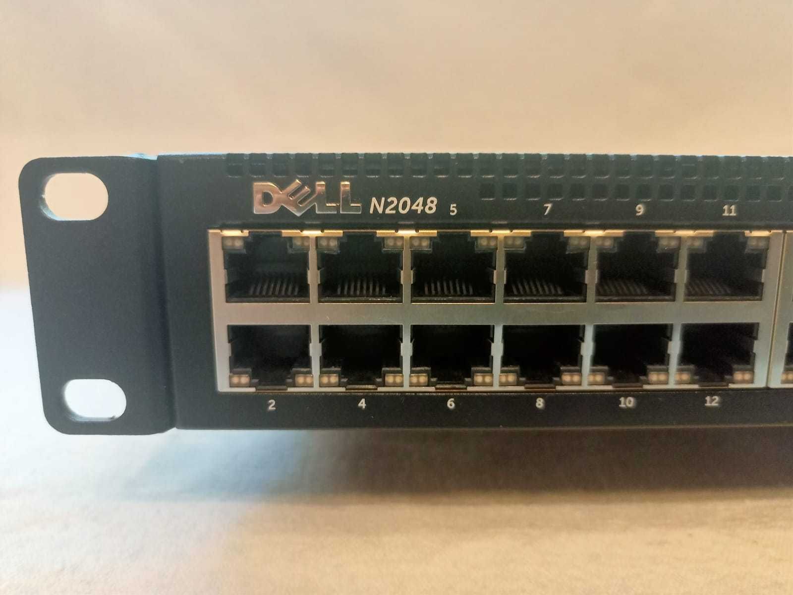 Коммутатор Dell N2048, 48 х GE, 2 x 10GE (SFP+), Layer 2+